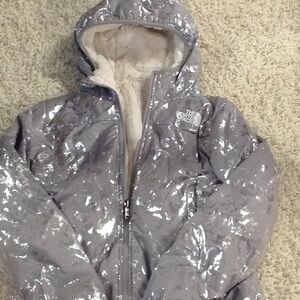 Girls The North Face reversible jacket